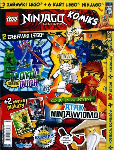 LEGO NINJAGO LEGACY COMICS 4/22 ЛЛОЙД против ПРИЗРАКА