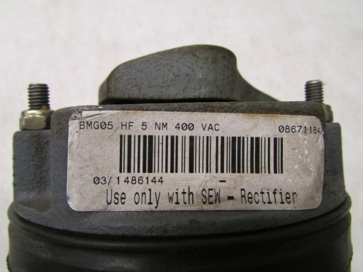 Тормоз SEW BMG05 HF 5 Нм 400 В 08671184