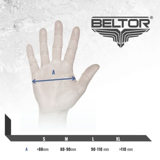 ПЕРЧАТКИ ДЛЯ ТРЕНИРОВКИ ММА BELTOR ПРОФЕССИОНАЛЬНЫЕ GLADIUS BLUE размер L