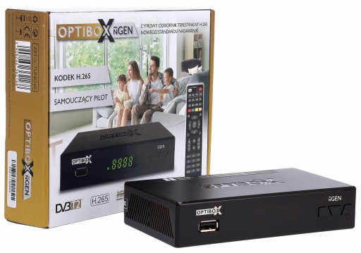 ЦИФРОВОЙ ТЮНЕР HD DVB-T/DVB-T2 OPTIBOX-NGEN H.265/HEVC OPTICUM
