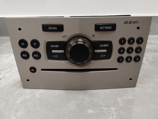 RADIO CD 30 MP3 + WYŚWIETLACZ ZŁOTE OPEL CORSA D 497316088 13254191