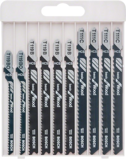 ЛОББИКИ ДЛЯ ДЕРЕВА BOSCH 10 BASIC