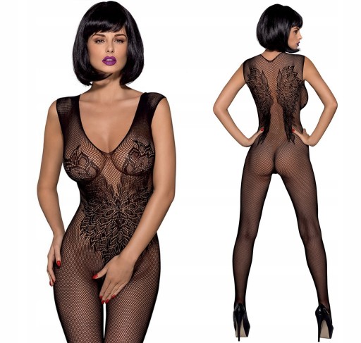 Чулки для тела Obsessive N112 S/M/L