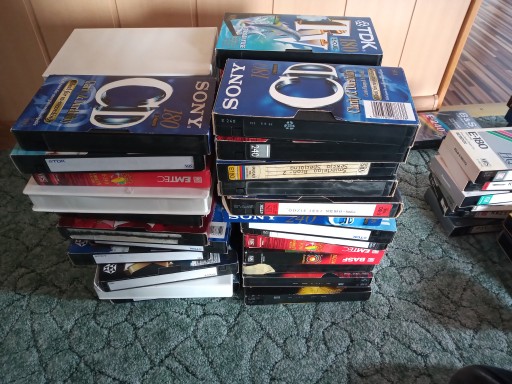 Kasety Video VHS Mix na sztuki