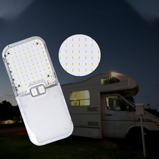 ПОТОЛОЧНЫЙ СВЕТИЛЬНИК С РЕГУЛЯЦИЕЙ 204LED, 12 В, ДЛЯ КАМЕРЫ
