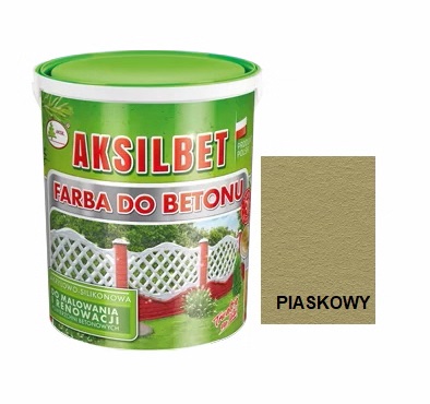 AKSILBET FARBA DO BETONU PIASKOWY 1L