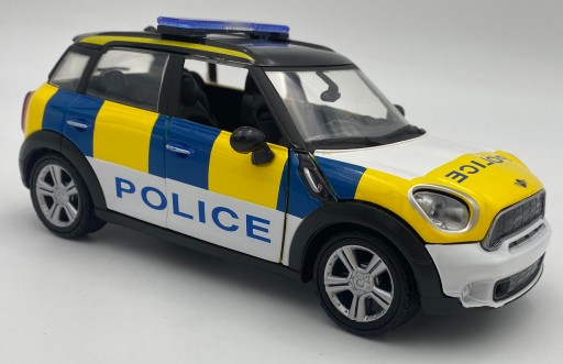 MINI Cooper S Countryman Полиция Полиция 1:24 модель Motormax 79751