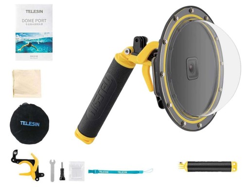 Подводный корпус Telesin Dome Port для GoPro Hero 12/11/10/9 (GP-DMP-