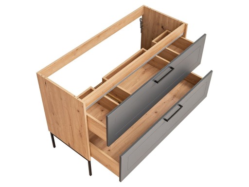 ШКАФЧИК С УМЫВАЛЬНИКОМ 120 СМ MADERA НА НОЖКАХ