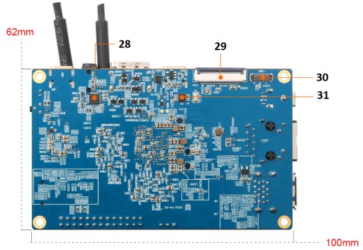 Микрокомпьютер Orange Pi 5 с 16 ГБ оперативной памяти DDR4 HDMI 8K RK3588S Gigabit Ethernet