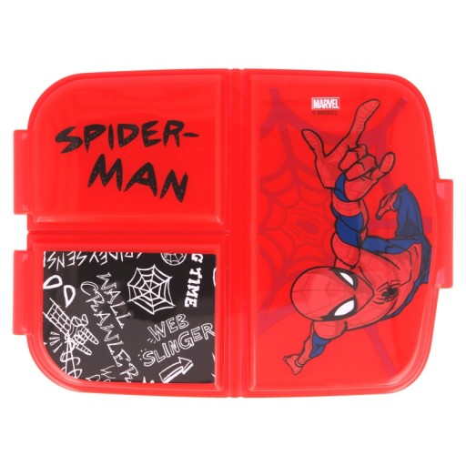 Ланч-бокс с тремя отделениями SPIDERMAN