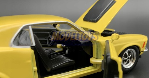 Ford MUSTANG Boss 429 год выпуска 1970 1:24 Motormax 73303
