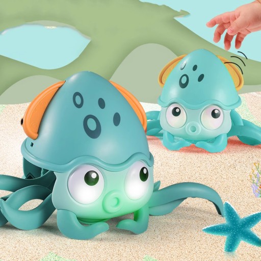 КРУИНГ БЕГУЩИЙ Осьминог ИНТЕРАКТИВНАЯ ИГРУШКА ДЛЯ РЕБЕНКА