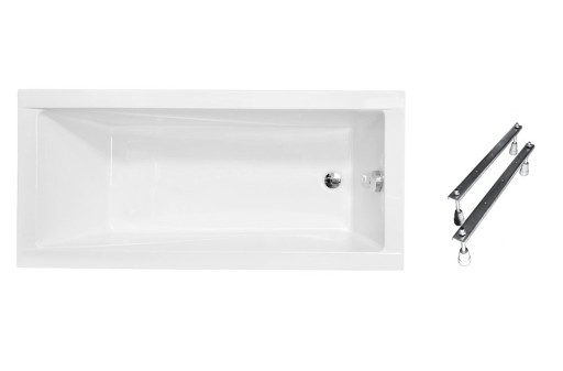 Besco Modern wanna akrylowa 160x70 prostokątna