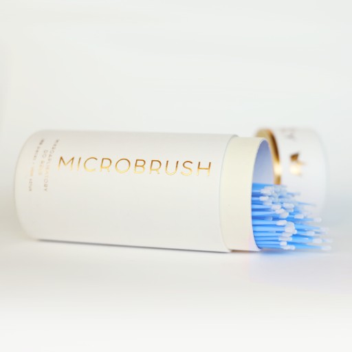 Аппликаторы для ресниц Microbrush, тюбик 100 шт., 2,5 мм Fancy Lashes