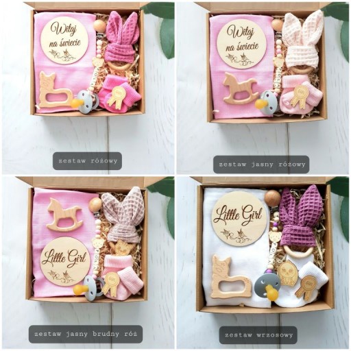 Подарок ребенку Подарочная коробка Baby Shower ЦВЕТА