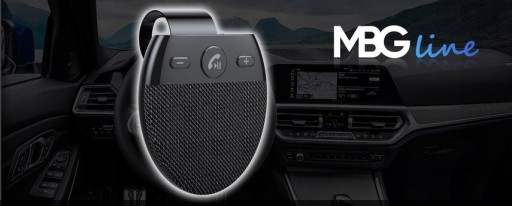 Zestaw głośnomówiący MBG LINE BT 5.0 autostart PL