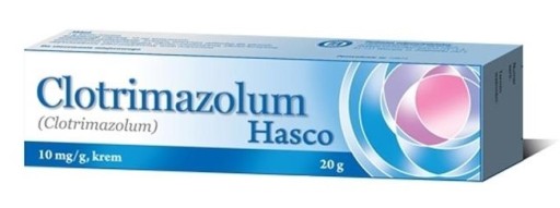 Clotrimazolum Hasco krem 10 mg/g 20 g