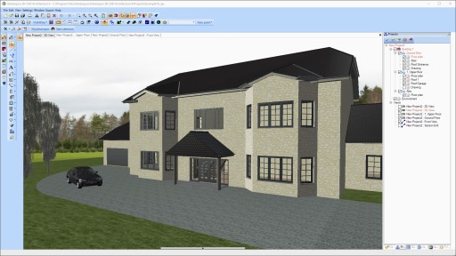 Программа 3D Cad Architecture 8 Ashampoo