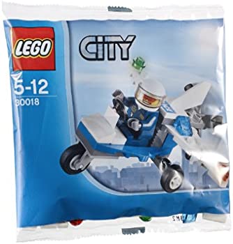 Полицейский самолет LEGO City 30018 Limited, НОВИНКА