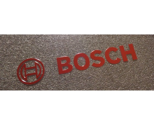 Наклейка BOSCH Logo Metal Edition 90 x 20 мм 433b