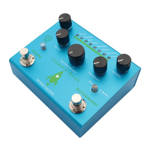 MOSKYAudio Педаль эффектов для гитары, цифровой ревербератор