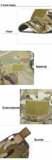 CZAPKA z DASZKIEM WOJSKOWA Ripstop MULTICAM FLAGI