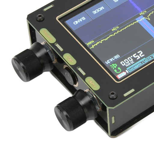 DSP SDR приемник от 50 кГц до 2 ГГц, 3,5 дюйма, сенсорный экран, аккумулятор 3600 мАч, am ssb