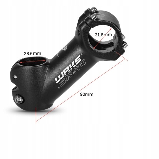 WAKE BIKE ДЛЯ РУЛЯ 31,8 ММ 45°