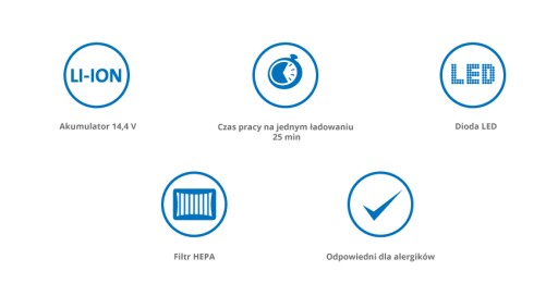 MOCNY ODKURZACZ CYKLONOWY PIONOWY BEZWORKOWY LEKKI