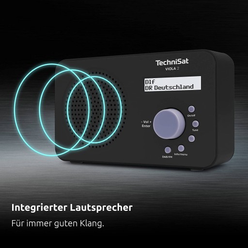DAB+/FM РАДИО TECHNISAT VIOLA 2 Черный