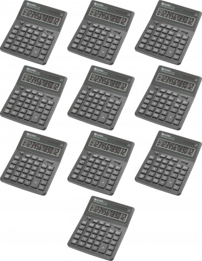 Kalkulator biurowy duży 12 CYFR Eleven SDC-444XRGR perłowy x 10 sztuk