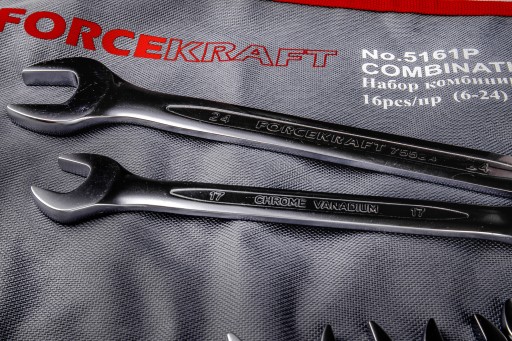 КЛЮЧИ НАКИДНЫЕ НАБОР КЛЮЧЕЙ 16 ELE 6-24 MM