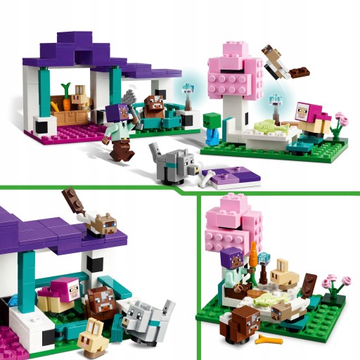 LEGO MINECRAFT 21253 REZERWAT ZWIERZĄT PREZENT