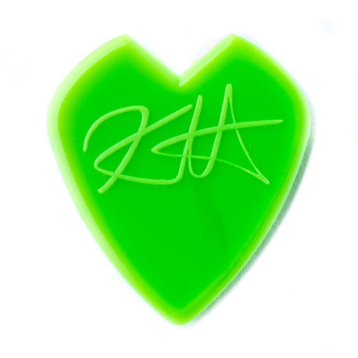 JAZZ III Green sygn Kirk Hammet Metallica Kostka gitarowa precyzyjna Dunlop
