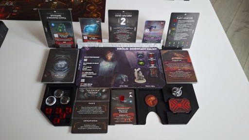 Организатор платы за блокировки заблокировки Nemesis Mockers Matching Bockdown Board Game