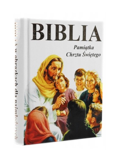 MEGA BOX na chrzest z biblią, różańcem, ramką , maskotką GOTOWY PREZENT
