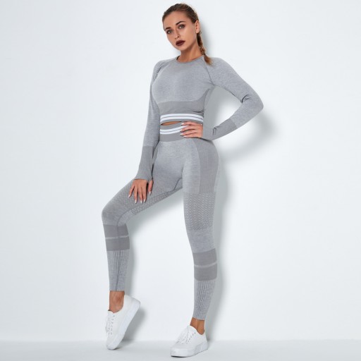 SPORT SET топ бесшовные леггинсы для фитнеса S