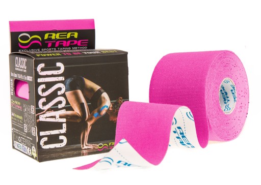 REA TAPE Кинезиотейпирующая спортивная лента БЕЖЕВАЯ
