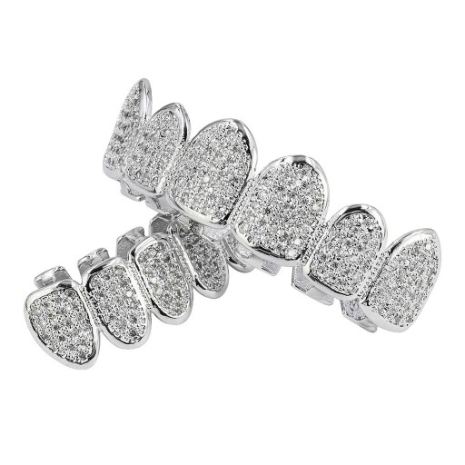 Usta grilla platerowane 18K
