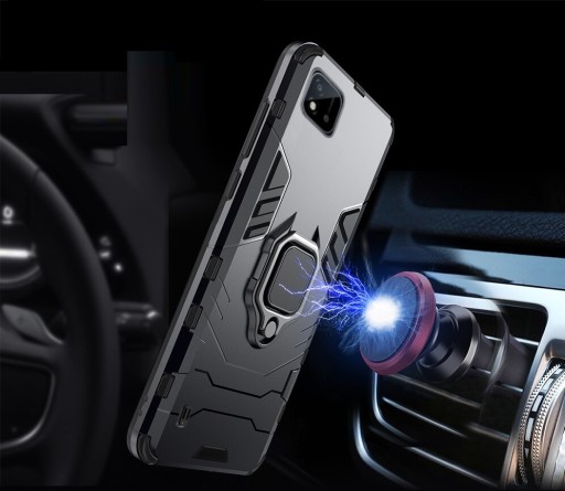 Чехол ARMOR RING ДЛЯ REALME C11 2021 C20 + СТЕКЛО