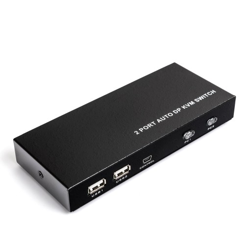 KVM-переключатель USB + DisplayPort 2/1