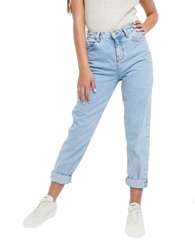 БРЮКИ ЖЕНСКИЕ M.SARA MOM FIT, МОДНЫЕ СВОБОДНЫЕ НОГИ