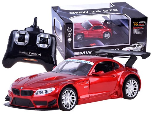 WIELOFUNKCYJNE AUTO BMW Z4 GT3 SAMOCHÓD R/C STEROWANY NA PILOTA