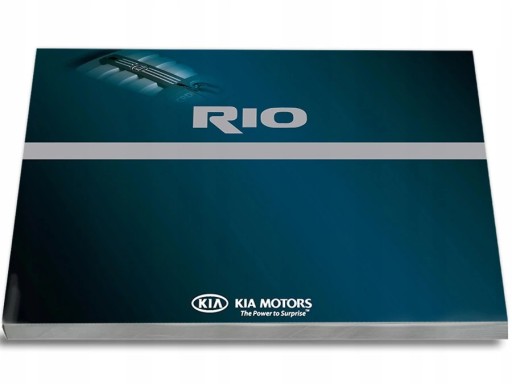 Kia Rio 2011-2017 +Radio Instrukcja Obsługi