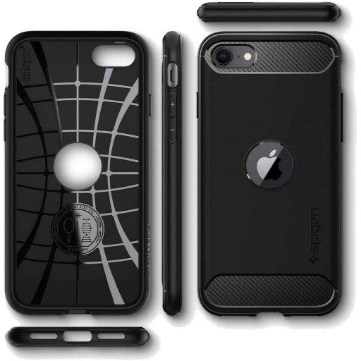 ЧЕХОЛ ДЛЯ iPhone SE 2020 CARBON ARMOR SPIGEN