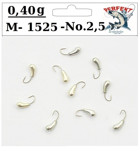 MORMYSZKA WOLFRAM M - 1525 - No.2,5 - 0,40 gr SILVER