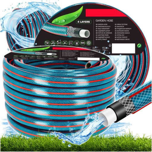 PROLINE 4-слойный садовый шланг 1/2'' 30 м, 24 бар, для полива, польский продукт