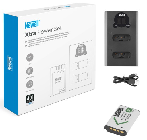 Батарея батареи. Newell для Sony NP-BX1 DSC-HX60 HX60V HX80 HX80V HX90 Зарядное устройство