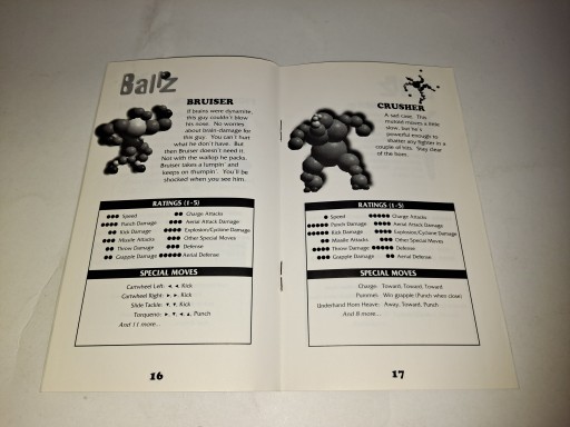 Ballz 3D / NTSC-U / Sega Genesis